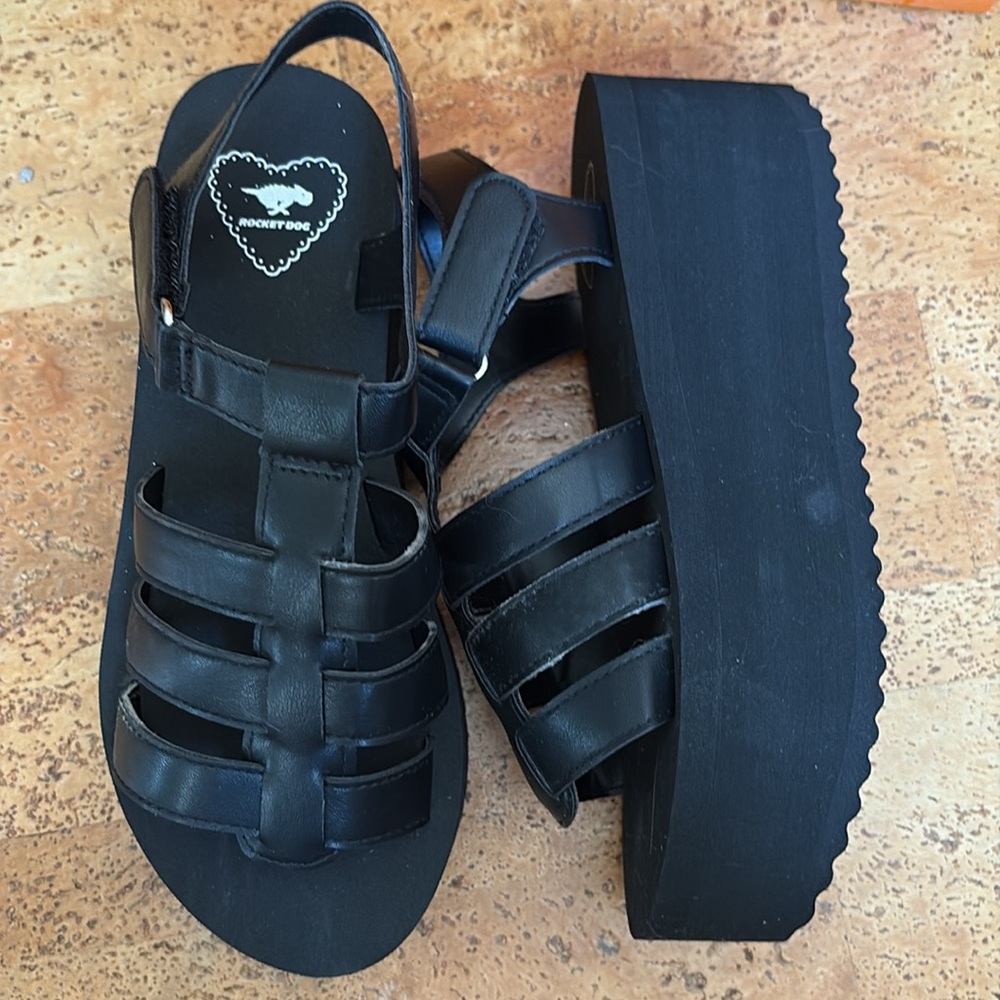 Rocket Dog platform gladiator sandals - Picture 4 of 9